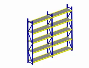 额外质量制造商价格轻型和中型仓储货架易于安装Q235土耳其制造
