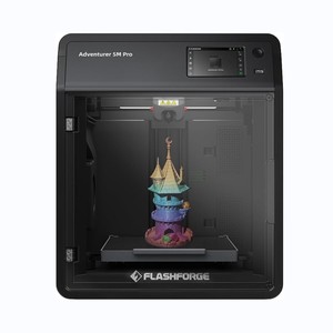 Flashforge 3D Авантюрист 5 м Профессиональный мини 3D принтер автоматический 3D дом выравнивание для прототипирования Пла Новый 1 год - Product Image 1