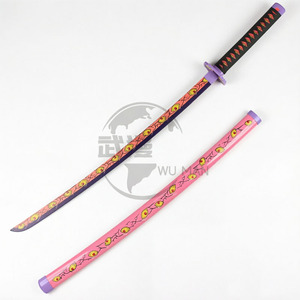 Katana Nichirin <span class=keywords><strong>de</strong></span> Kochou <span class=keywords><strong>Shinobu</strong></span>, Espada <span class=keywords><strong>de</strong></span> <span class=keywords><strong>Cosplay</strong></span> <span class=keywords><strong>de</strong></span> Hashira Insecto, Réplica Coleccionable <span class=keywords><strong>de</strong></span> Anime Sin Afilar - Product Image 2