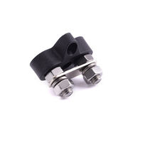 Barre omnibus M8 à double borne, bloc de distribution d'alimentation, borne de jonction de batterie 12V-48V pour voiture, camping-car, bateau, système solaire
