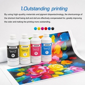 Botella de Recarga de Tinta Pigmentada a Base de Agua CMYK Goosam de 1000 ml, Compatible con Impresoras Canon PRO-4000, PRO-2000 y PRO-6000 - Product Image 2