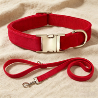 Collier pour chien en polyester à prix abordable, réglable, en peluche courte, pour les amoureux des animaux