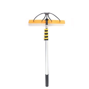 Brosse de nettoyage de toit <span class=keywords><strong>télescopique</strong></span> en métal à main, durable, alimentée par l'eau, pour toit de véranda avec <span class=keywords><strong>manche</strong></span> en aluminium - Product Image 4