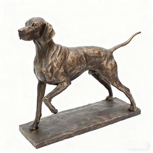Statues <span class=keywords><strong>de</strong></span> grands chiens <span class=keywords><strong>de</strong></span> type Dogue Allemand et <span class=keywords><strong>de</strong></span> divers animaux, ainsi que des objets d'artisanat métallique, en bronze exquis, conçus sur mesure et les plus vendus. - Product Image 6