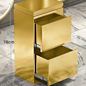 Silver Stainless Steel Cabinet Pedicure Trolley Salon <b>Tool</b> <b>Cart</b> Trolleys for Pedicures - Product Image 4