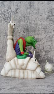 Nueva Figura de Anime al por Mayor, Modelo Binario, Adornos, Regalos, Anime Dragon Ball, 28.5 cm, Artesanía, Rey Demonio que Escupe Huevos, Piccolo - Product Image 6
