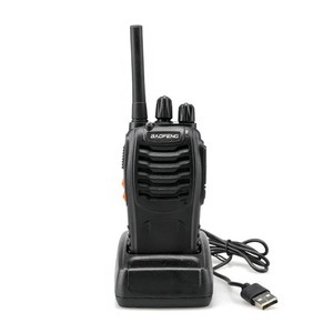 Baofeng Walkie Talkie BF-88A FRS UHF 462-467MHz Handheld Radio With Us <b>Plug</b> Rechargeable Battery - Product Image 3