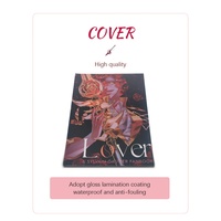 Services d'impression de magazines reliés personnalisés pour livres de bande dessinée de fiction, papier offset pour l'édition de livres et emballage en carton