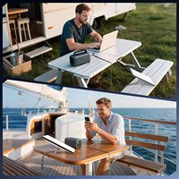 Câble 2-en-1 Starlink Mini en gros, adaptateur USB 3.0 DC, charge rapide 5A, vitesse 1000 Mbps, blindage en feuille TPE tressé étanche