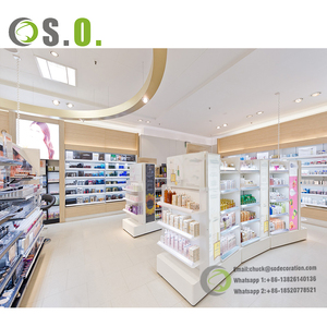 Tienda de cosméticos Ideas de Diseño de Interiores Venta al por mayor Precio de fábrica Tienda de cosméticos de gama alta Soporte de exhibición para el cuidado de la piel - Product Image 4