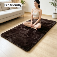 Tapis de yoga classique en peau de mouton véritable, fourrure de mouton, peau de mouton tannée, tapis de sol en laine de mouton, vente en gros directe usine, échantillon disponible