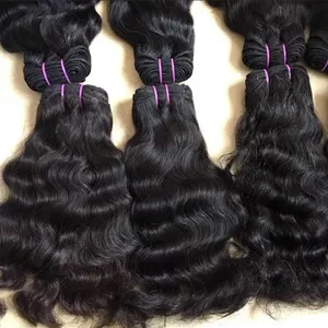 Vietnamese Burmese Raw Hair Unprocessed Virgin Curly Wavy Bundle Hair Vendors Vietnamese Cuticle Aligned Raw Human Hair