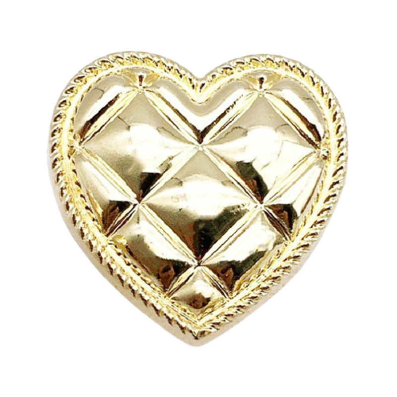 9 # tortue surface or brillant coeur * 40l = 25mm