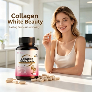 Pilules blanchissantes pour la peau au collagène biologique – Complexe Glutathion + Collagène – Éclaircit, raffermit et hydrate la peau – Idéal pour la beauté quotidienne - Product Image 4