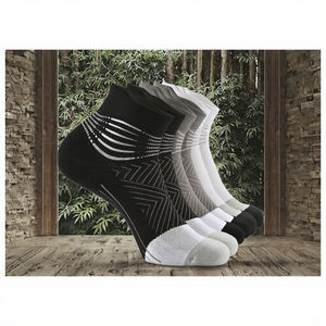 Chaussettes de compression unisexes en cuivre pour femmes et hommes, <span class=keywords><strong>anti</strong></span>-<span class=keywords><strong>fatigue</strong></span>, <span class=keywords><strong>anti</strong></span>-<span class=keywords><strong>douleur</strong></span>, 15-20 MmHg, en nylon à ressort - Product Image 3