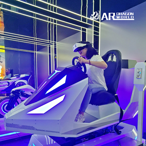 9D VR máy trong nhà kinh doanh xe đua <span class=keywords><strong>Video</strong></span> Trò chơi giao diện điều khiển Kim Loại chuyển động mô phỏng để sử dụng nhà - Product Image 2