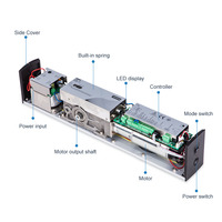 Opérateur de porte battante contrôlé par microprocesseur Turtech Sw500 - 350 kg EN16005, faible bruit, porte automatique intelligente avec contrôle par application