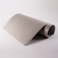 Colorful Engineered Wood Veneer, Ash Veneer 640mm * 2500mm Size Thin Sheet Recon Silver Pear Veneer for Interior Design