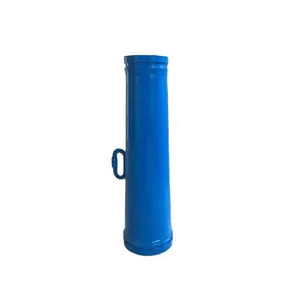 Reductor de tubería de bomba de hormigón resistente al desgaste, 6 a 5 pulgadas, 1600mm, tubo cónico