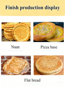 Máquina Formadora de Pan Árabe, Pizza, Bagel y Naan, Precio de Fábrica, Motor de Acero Inoxidable 304, Multifuncional, Alta Capacidad 350-450kg/h - Product Image 5