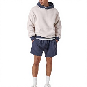 Sweat-shirts graphiques personnalisés pour hommes, marque privée, épaules tombantes, pour les marques de streetwear américaines, faible MOQ, vente en gros - Product Image 1