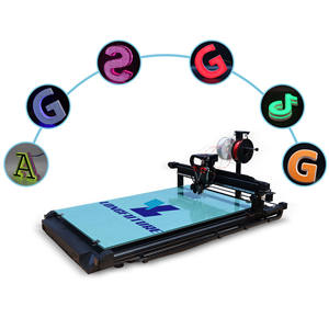 Máquina de impresión de letras de canal 3D, máquina de impresión de señalización de logotipo, para hacer señalización en exteriores e interiores, 1280/ - Product Image 1