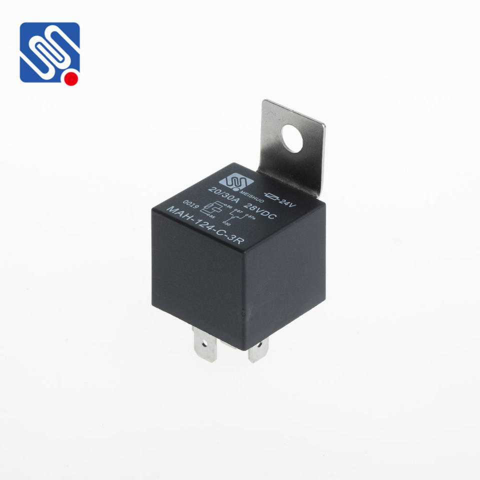 Meishuo MAH-124-C-3R Auto Relay 12v 24v Jd1914 with Resistor 5-Pin 40amp New Condition Relay