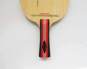 Marque personnalisée 5 couches structure en bois pur <span class=keywords><strong>raquette</strong></span> de tennis de table <span class=keywords><strong>plaque</strong></span> inférieure tennis de table <span class=keywords><strong>plaque</strong></span> de base lame de tennis de table - Product Image 4