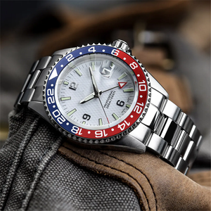 Reloj de Buceo <span class=keywords><strong>San</strong></span> <span class=keywords><strong>Martin</strong></span> con Bisel Azul, <span class=keywords><strong>Relojes</strong></span> de Buceo Mecánicos Automáticos - Product Image 5