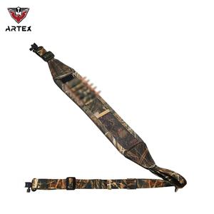 Correa Táctica con Porta Cartuchos, Correa con Anillos Giratorios y Porta Municiones, Correa con Bolsillo de Almacenamiento y Presilla para el Pulgar - Product Image 1