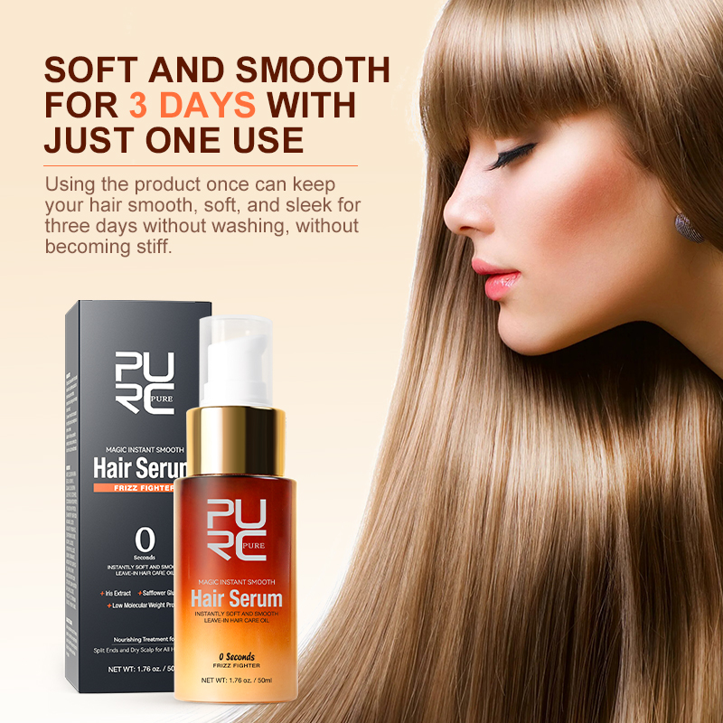 Smoothening Hair Serum - Instant Smooth for Frizzy Hair