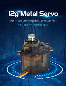 Servo MG90S de Alta Precisión, 12g, Engranajes de Aluminio, Carcasa de Plástico Moldeada por Inyección, Resistente a la Corrosión y de Larga Duración para Modelos RC - Product Image 6