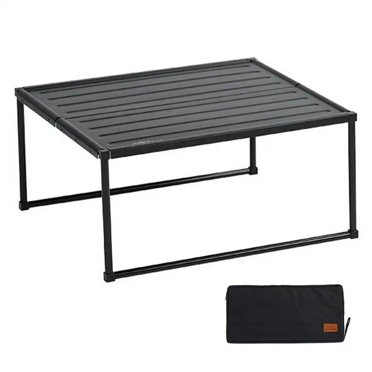 Outdoor Portable Folding Table Camping and Picnic Home Multi functional Barbecue Table Windshield Picnic Equipment