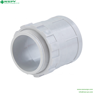 Adaptador de PVC de Alta Resistencia a los Rayos UV, Color Gris, con Anillos de Bloqueo, 20-50 mm, Adaptador de Tornillo Plano, Alta Resistencia a Impactos para Accesorios - Product Image 6
