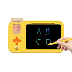 2023 Hot Sales Brinquedo Educacional Talking Flash Cards Placa de Escrita 224 Vistas Velho Kid Escrita Tablet LCD Desenho Tablet