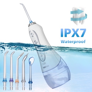 H2ofperte – irrigateur oral chargé par usb, réservoir d'eau de 300ML, 5 modes, <span class=keywords><strong>jet</strong></span> d'eau, <span class=keywords><strong>pour</strong></span> le <span class=keywords><strong>nettoyage</strong></span> <span class=keywords><strong>des</strong></span> <span class=keywords><strong>dents</strong></span>, mini fil dentaire sans fil - Product Image 5