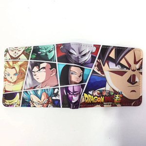 Cartera Corta de PU con Cierre, 500 Diseños, para los Fanáticos del Anime <span class=keywords><strong>Dragon</strong></span> <span class=keywords><strong>Ball</strong></span> <span class=keywords><strong>Z</strong></span>, Goku, Vegeta, como Regalo, Tamaño 11.5 * 9 cm - Product Image 2