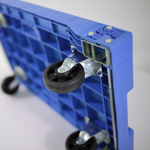 Heavy Duty nền tảng handtruck ph1513p 150kg công suất công nghiệp lớp 4 "PU bánh xe nền tảng lớn l710xw453xh880mm - Product Image 4