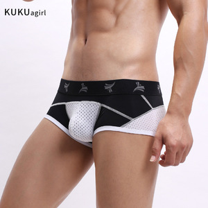 Da uomo <span class=keywords><strong>Sexy</strong></span> Multi-stile di Nylon biancheria intima in maglia traspirante Logo personalizzabile all'ingrosso sulla vita modello stampato per <span class=keywords><strong>ragazzi</strong></span> taglie forti - Product Image 6