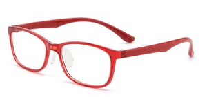 Tr90-Gafas de estilo colorido para niños, de color azul ultralivianas lentes ópticas, montura transparente para lectura - Product Image 4