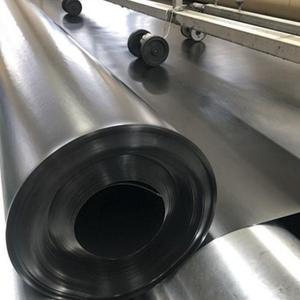 LeJING Vente directe du fabricant Géomembrane HDPE noire pour bassin artificiel, digesteur de biogaz, revêtement de bassin, film anti-infiltration 5+ ans - Product Image 2