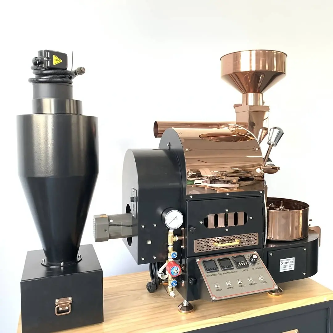Ev yapımı yatay horan sıcak hava imf kahve kavurma ekipmanları İtalya'da el krank i kızartma 2 kolombiya kahve kavurma büyük