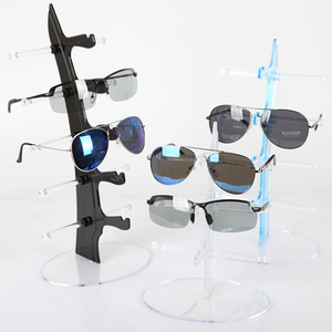 3 4 5 Tier Counter Table Top Store Plastic Clear Acrylic Sunglasses Glasses Display For Glasses