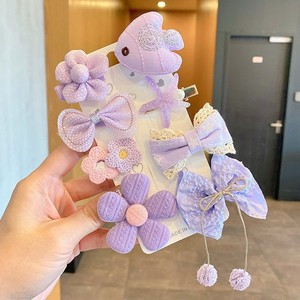 8 pièces/ensemble nouveau ruban solide nœud papillon pinces à cheveux pour bébé filles à la main mignon arcs épingle à cheveux Barrettes chapeaux enfants accessoires de cheveux - Product Image 4