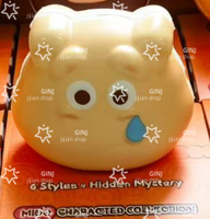 Mainan Squishy Mido Puffy Cookie 6 Model Misteri Tersembunyi TPR Slow Rising Pereda Stres Fidget Grosir