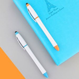 Multifunctional Double-Ended Highlighter Ballpoint <b>Pen</b> New Capacitive <b>Pen</b> with Printable Logo for Multi-Purpose Promotion - Product Image 3