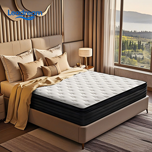Luxury <b>Foam</b> Mattress Topper Medium Firmness Breathable Fabric Cover OEM/ODM Bed Mattress Minimalist Design for Bedroom Use - Product Image 2