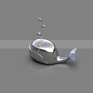 ANW9841 Escultura Contemporánea Personalizada de Acero Inoxidable para Decoración de Jardines y Urbanos, Proyecto de Metal 304 316 - Product Image 5