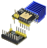 Modul Driver Motor Stepper Printer 3D TMC2209 TMC2208 ATD5833 Driver Motor Kebisingan Rendah Aksesori Pencetakan 3D
