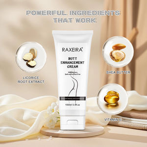 Crème d'augmentation des fesses, rehausseurs de poitrine, lifting féminin personnalisé, 100% beurre de karité naturel, certifié ISO - Product Image 3